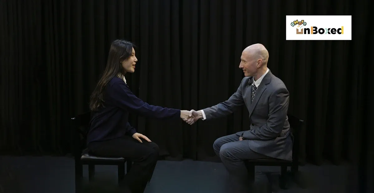Episode 2: MoreUnboxed with Christina (Year 12) featuring teacher, dancer & martial artist Mr Wood BeyouBeMore